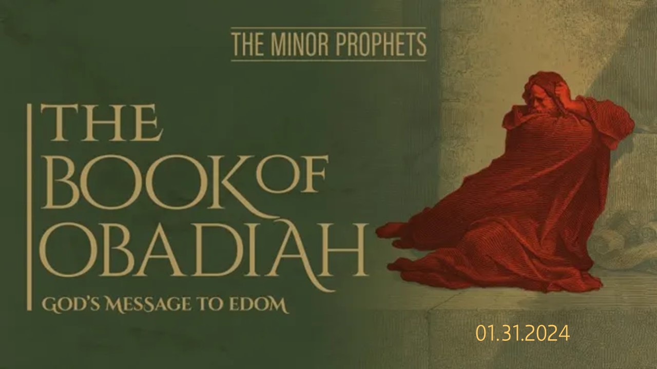 A survey of the Prophet Obadiah