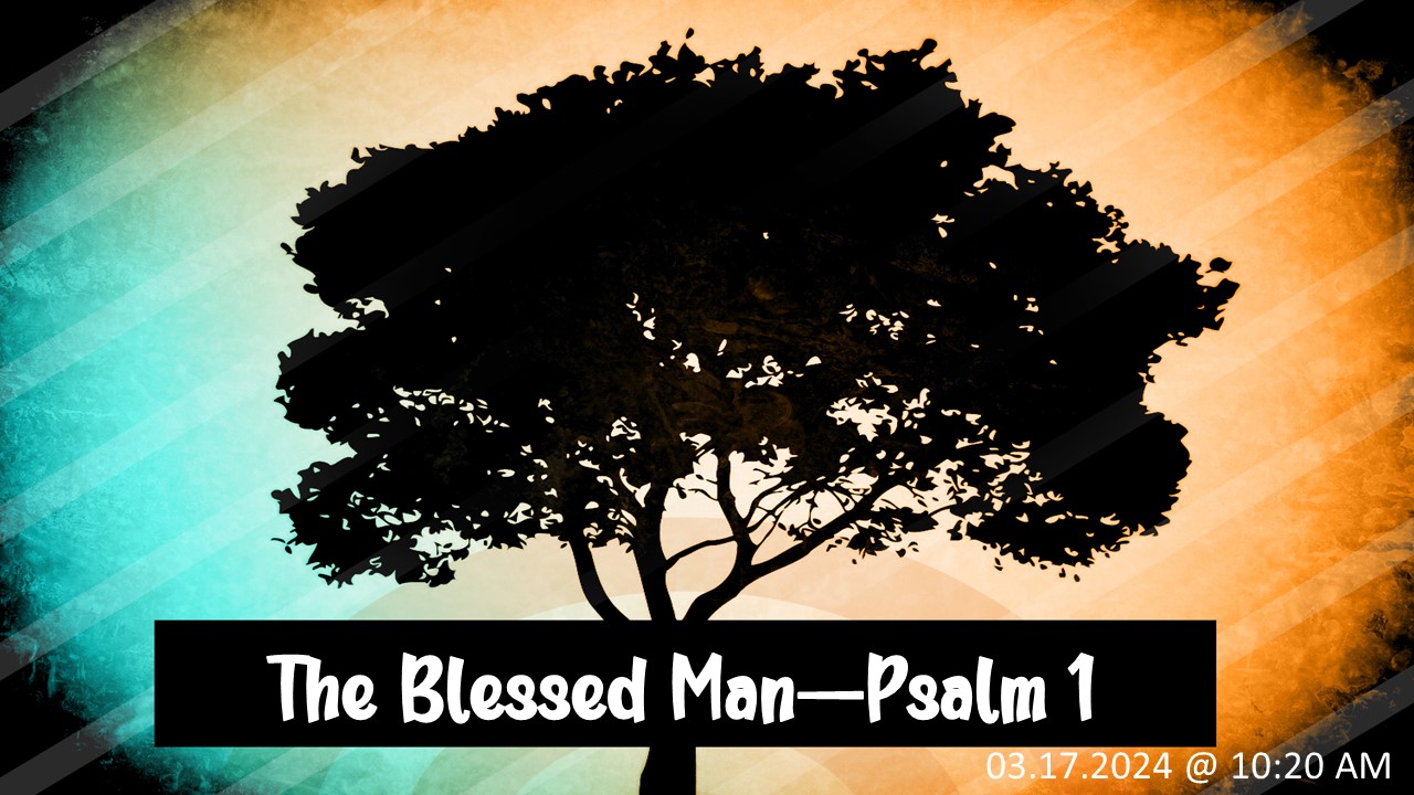 The Blessed Man (Psalm 1)